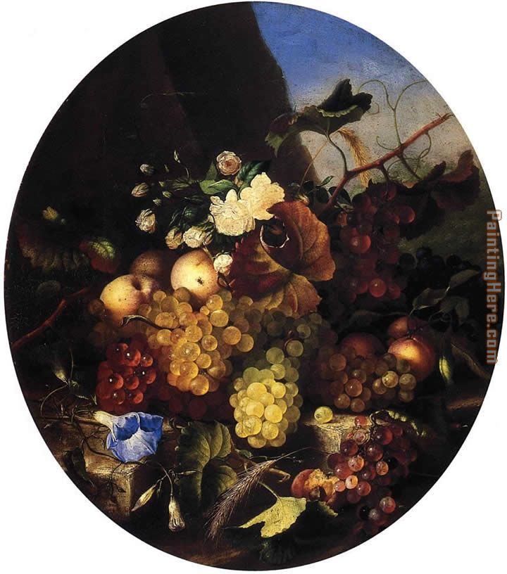 Adelheid Dietrich Still Life of Fruit and Flowers